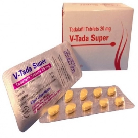 V Tada Super 20mg | Buy Erectile Dysfunction Medicines From India