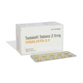 Vidalista 2.5mg | Buy Erectile Dysfunction Medicines From India
