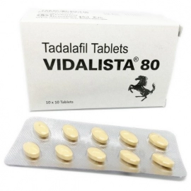 Vidalista 80mg Yellow Pill | Buy Erectile Dysfunction Medicines From India