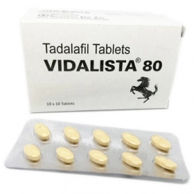 Vidalista 80mg Yellow Pill | Buy Erectile Dysfunction Medicines From India