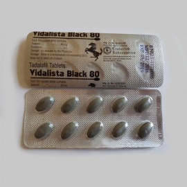Vidalista 80mg Black Pill | Buy Erectile Dysfunction Medicines From India